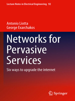 cover image of Networks for Pervasive Services